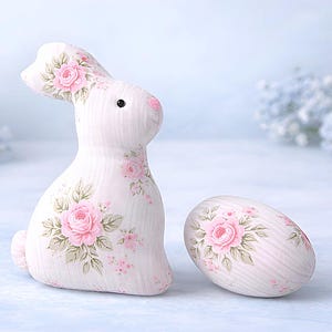 Mönster för tygkanin och ägg: DIY påskdekorationer (digital nedladdning)