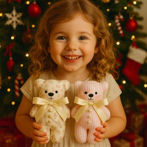 Teddy Bear Sewing Pattern: Easy DIY Stuffed Animal (PDF Download, 2 Sizes)