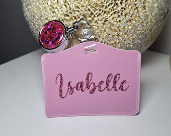 PERSONALIZED BADGE HOLDER