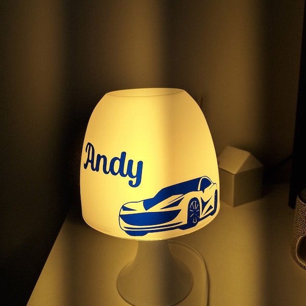 Personalized bedside lamp