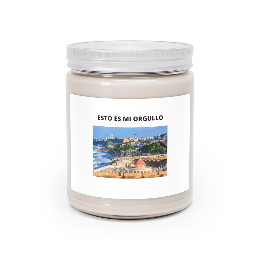 Candles Puerto Rican Puerto Rican Candles Boricua Gift Etsy