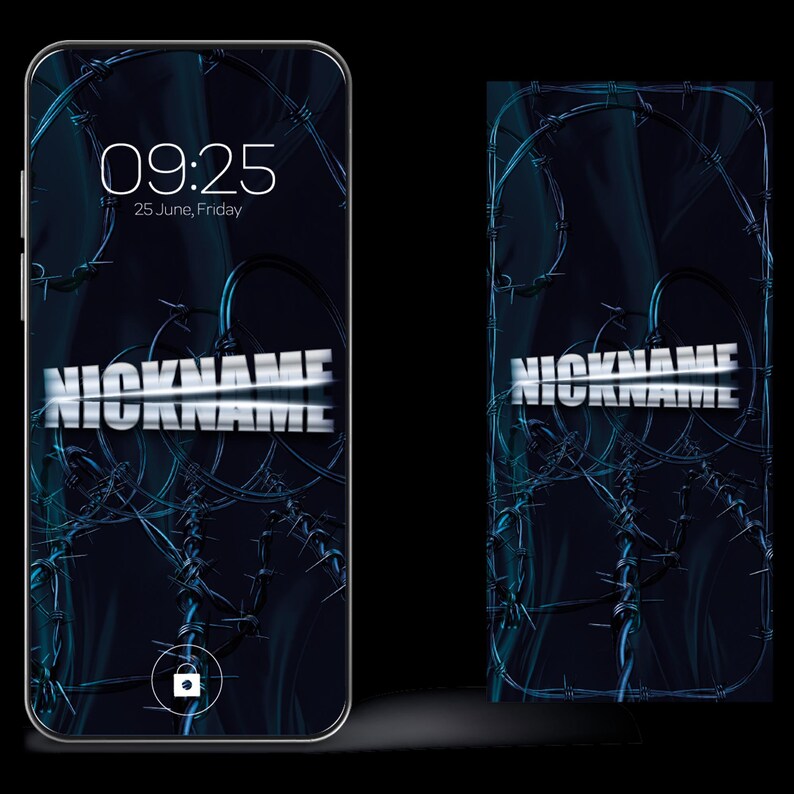 Customizable Lock Screen Background Wallpapers for Android & iPhone