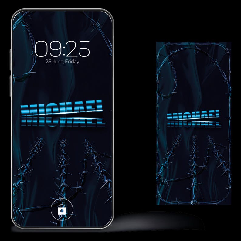 Customizable Lock Screen Background Wallpapers for Android & iPhone