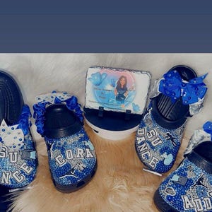 Crocs Divine Custom Cheer Bling
