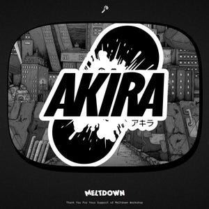 AKIRA Sticker | Cyberpunk | Premium Waterproof Vinyl - For your car window, taillight, water bottles, laptop, and more!!