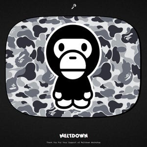 Baby Milo Bape Hypebeast Sticker | Premium Waterproof Vinyl - For your car window, taillight, water bottles, laptop, and more!!