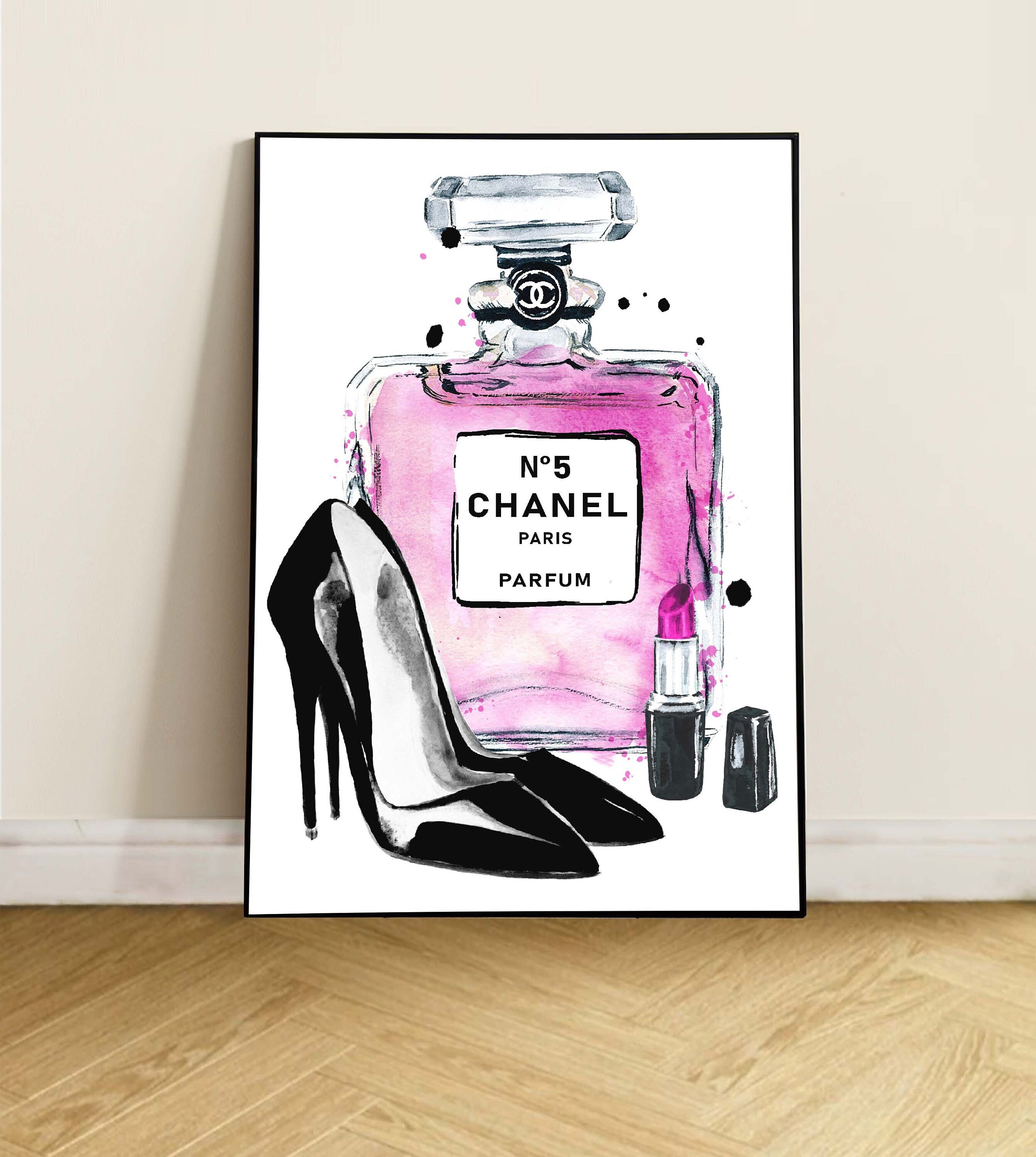 Drawing Perfume Bottle With Coco Chanel Quote Samsung Galaxy Note