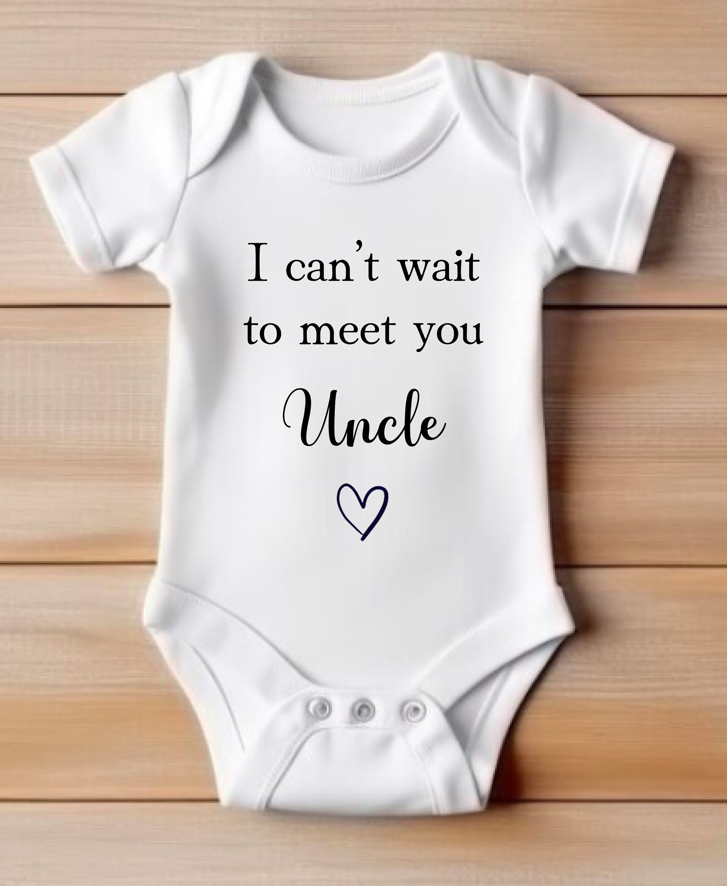 Hi Uncle, I Can't Wait To Meet You SVG | Pregnancy, Baby, Grandparent