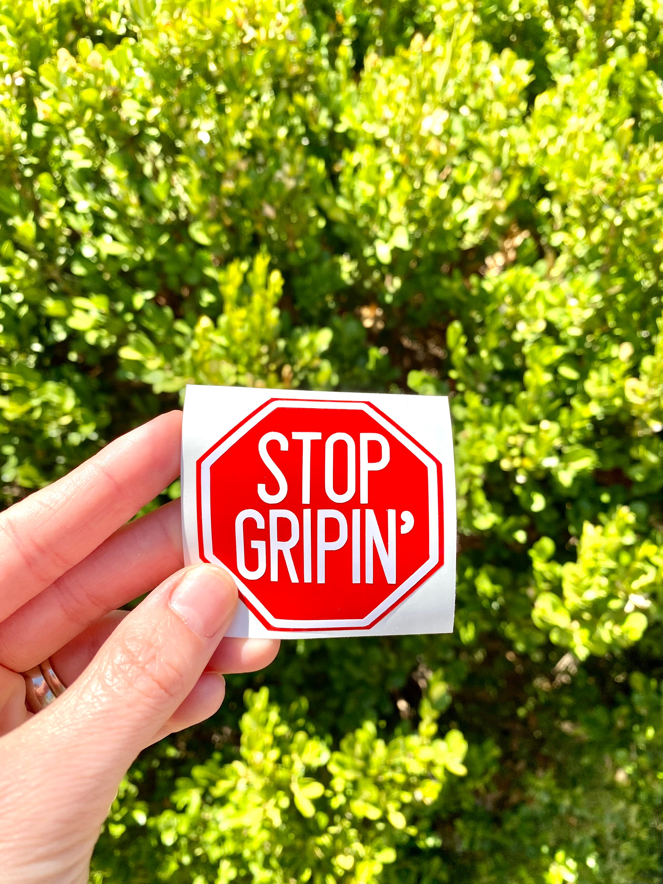 Stop Sign Hard Hat Sticker - Etsy
