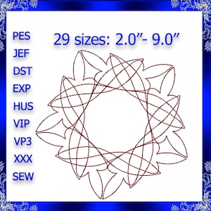 Quilting Swirls Embroidery Design quilting swirls quilting block stipple embroidery stippling Quilting Swirly Machine Embroidery Design #512