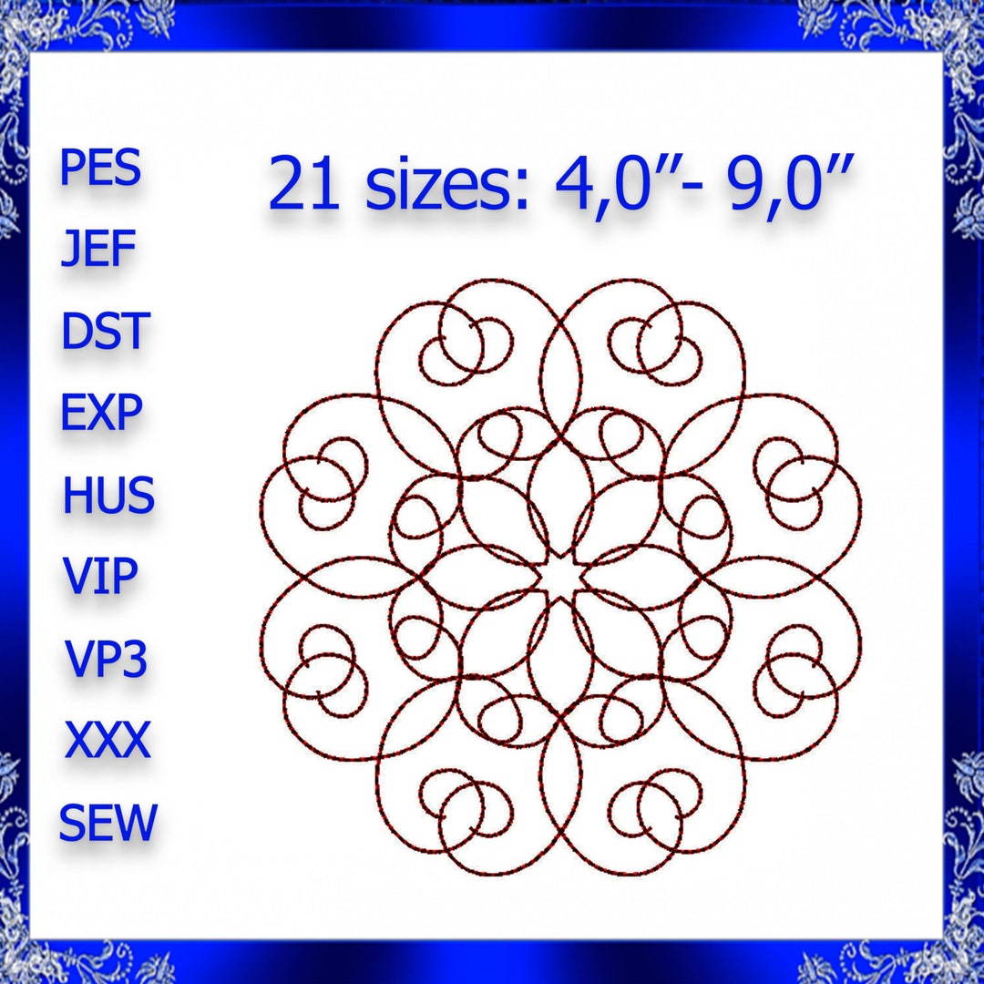 Quilting Swirls Embroidery Design Quilting Swirls Quilting Block Stipple Embroidery Stippling