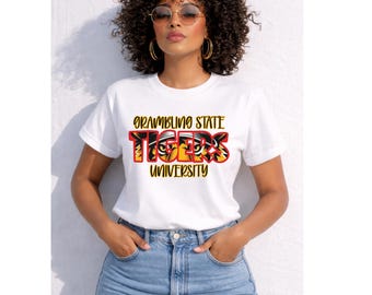 Camiseta universitaria personalizada, camiseta conmemorativa del orgullo universitario de las HBCU (Historically Black Colleges and Universities).