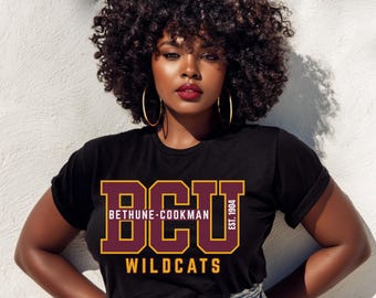 Camiseta de los Bethune-Cookman Wildcats HBCU, Camiseta de graduación de la clase de 2026