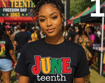 Juneteenth Freedom Day Shirt, Black History Melanin Pride Tee