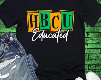Camiseta con educación de HBCU: Excelencia negra, regalo para graduados orgullosos