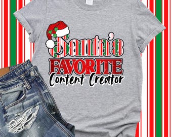 Camiseta personalizada favorita de Papá Noel / Camiseta navideña de HBCU, espíritu universitario