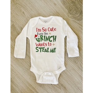 Im So Cute Grinch onesie
