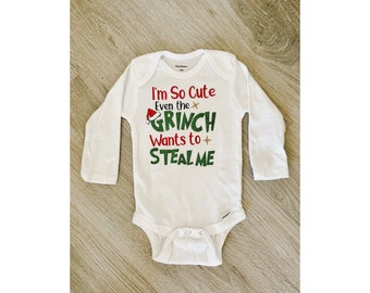 Im So Cute Grinch onesie