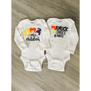 I Smell Children and Amuck Amuck Amuck Baby Onesies