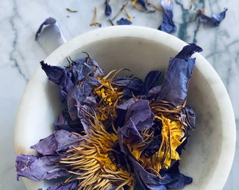 24g Blue Lotus | Blue Lotus Tea | Blue Lotus Flower Tea | Blue Lotus Smoke | Blue Lotus Flower Organic | Self Care Gifts | Relaxation Gift