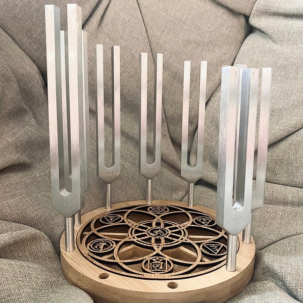 Tuning Fork With Stand Etsy