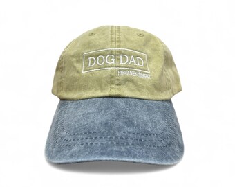 Dog Dad Embroidered Ball Cap
