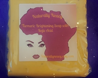 Jabón de cúrcuma blanca con ácido kójico