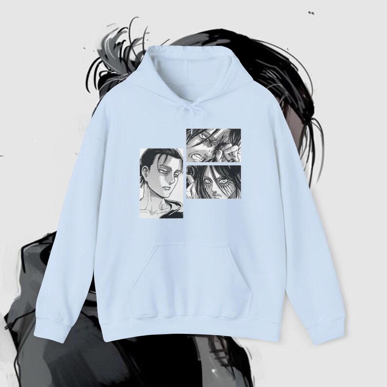 Eren Yeager Attack on Titan Hoodie attack on Titan Hoodie: AOT Hoodie ...
