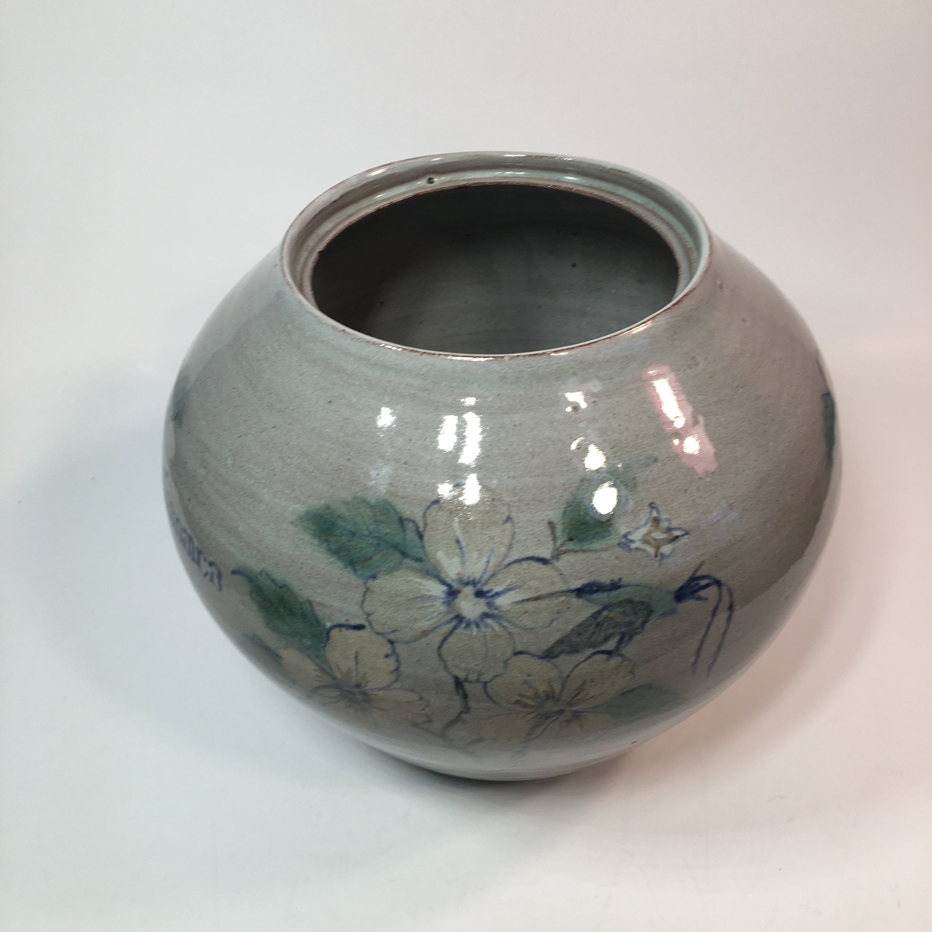 Vintage Lloyd's Ceramics Jamaica Large Authentic Jamaican Floral