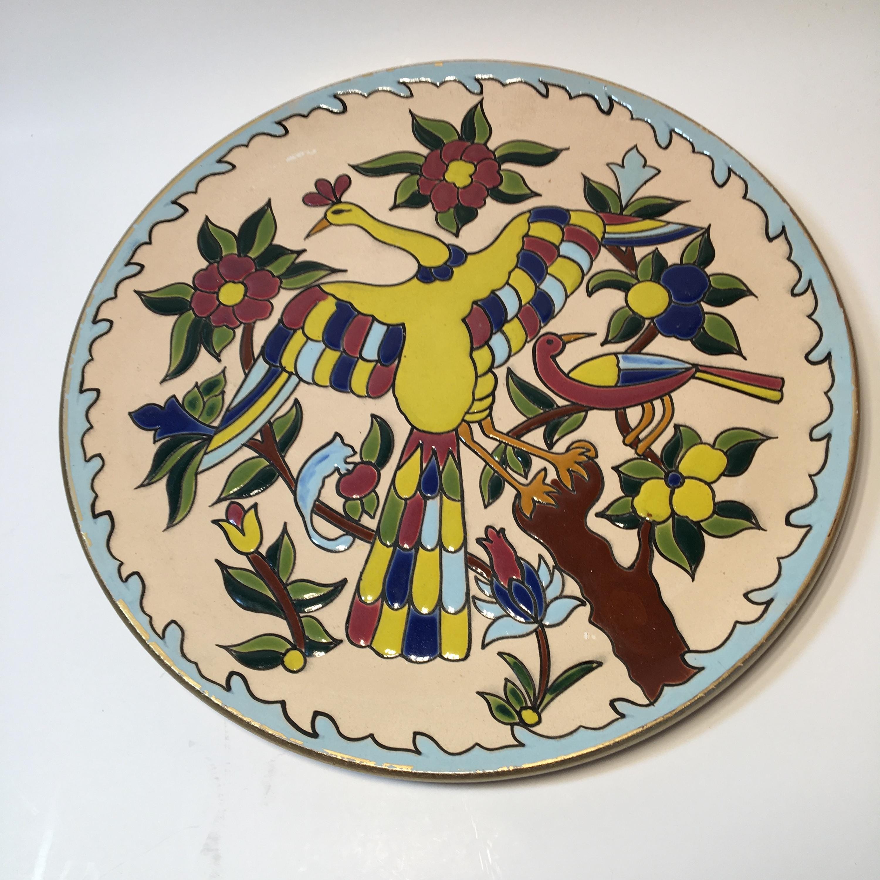 Vintage Hand Painted Spanish Ceramics - Etsy