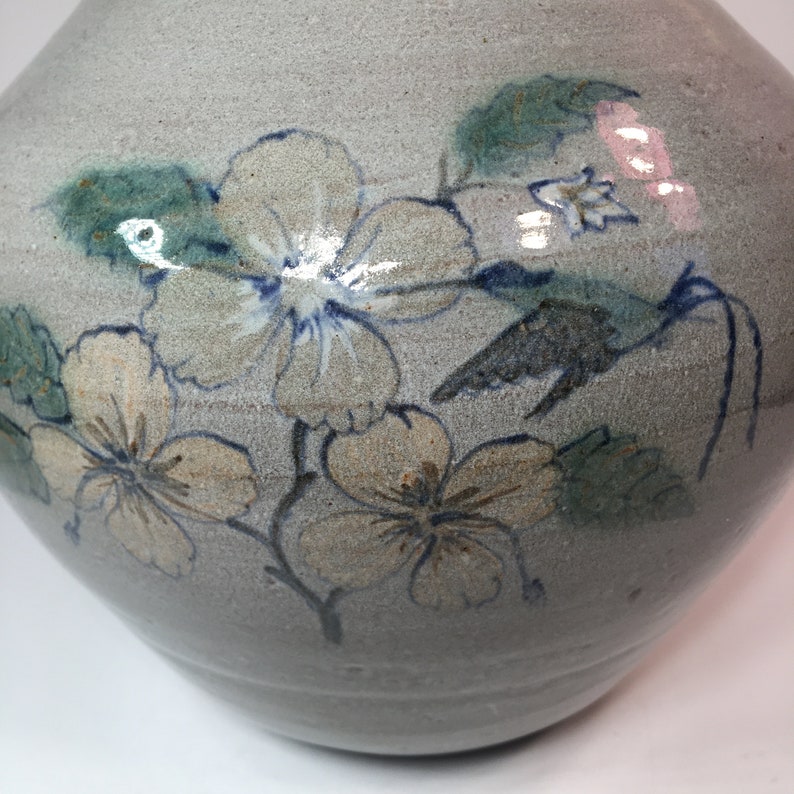 Vintage Lloyd's Ceramics Jamaica Large Authentic Jamaican Floral