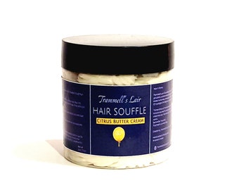 Attention: NEW SHIPMENT ARRIVES 4/23/24 Trammell's Lair Hair Soufflé - Citrus Butter Cream .4oz