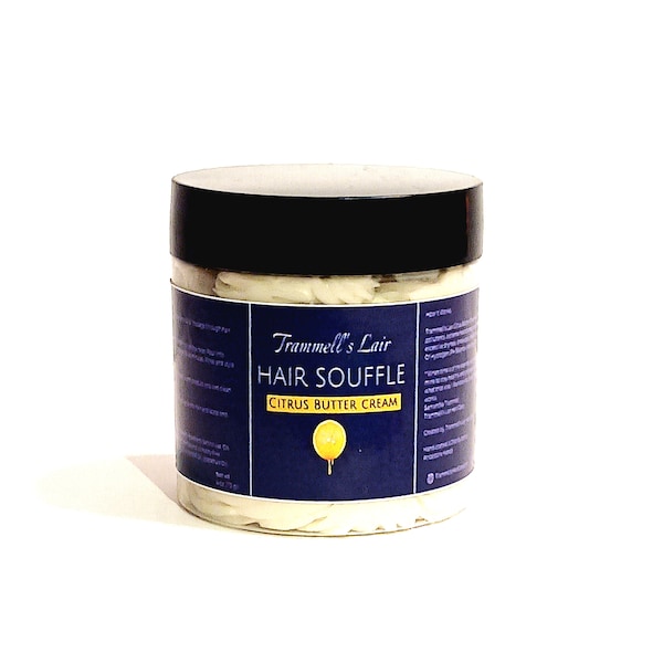 Attention: NEW SHIPMENT ARRIVES 4/23/24 Trammell's Lair Hair Soufflé - Citrus Butter Cream .4oz