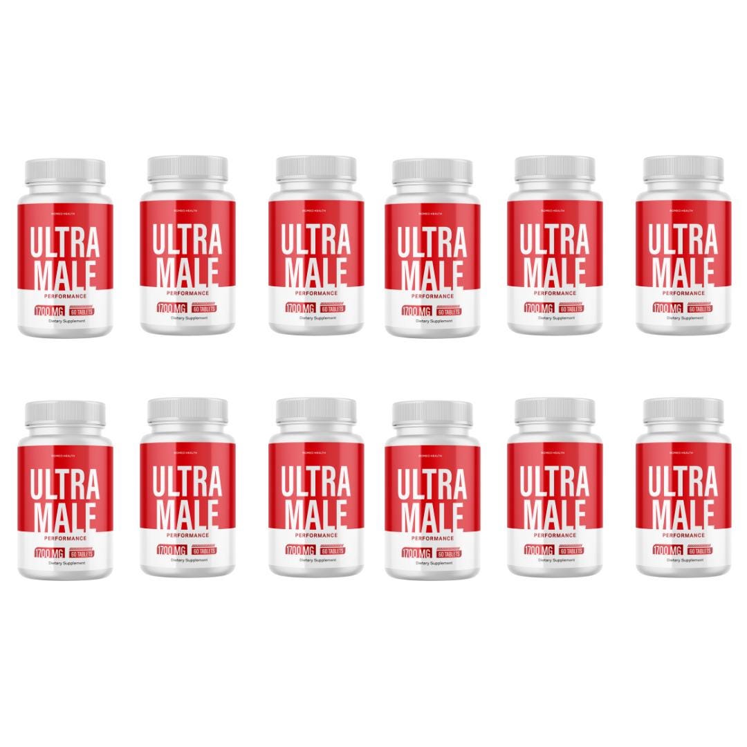 12 Pack Ultra Male 60 capsules
