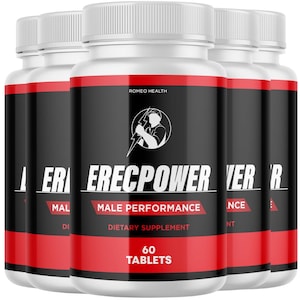 Paquete de 5 cápsulas Erecpower de 60 cápsulas