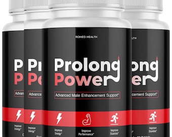 4 Pack Prolong Power 60 capsules