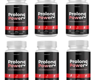 6 Pack Prolong Power 60 capsules