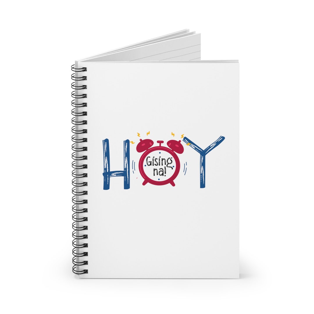 Filipino Wake up Call Hoy Gising Na Alarm Clock Spiral Etsy