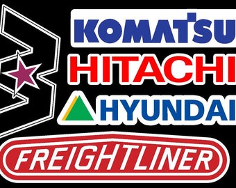 Heavy Equipment Sticker Pack 2