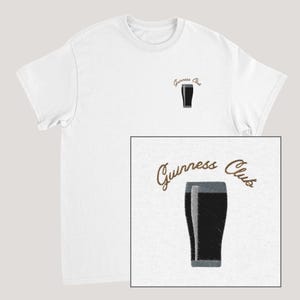 Embroidered Guinness T-Shirt | Beer Merch