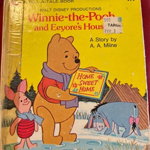 1976 Winnie the Pooh und I-Ahs Hausbuch