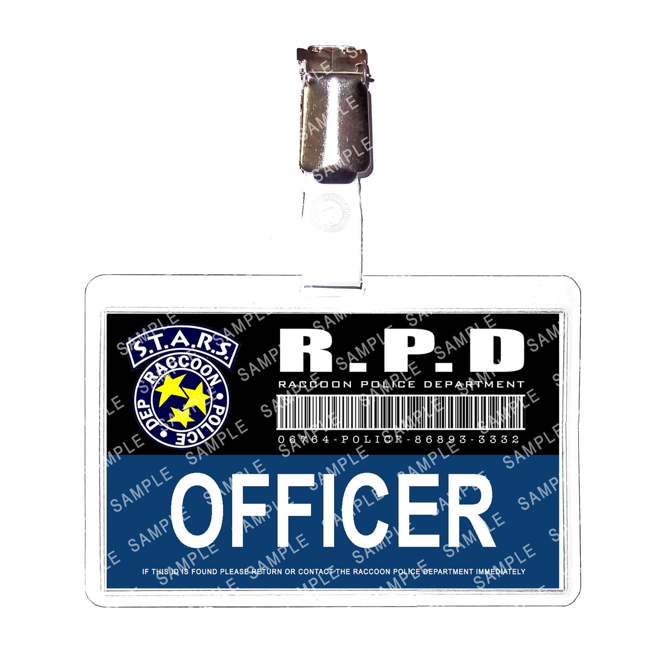 バイオハザード S.T.A.R.S. - ラクーン警察署警官 R.P.D. 小道具