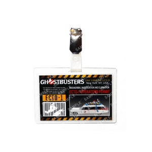 Ghostbusters - Ecto-1 Operators Permit Prop Replica Badge Novelty Costume Cosplay Comic Con Halloween