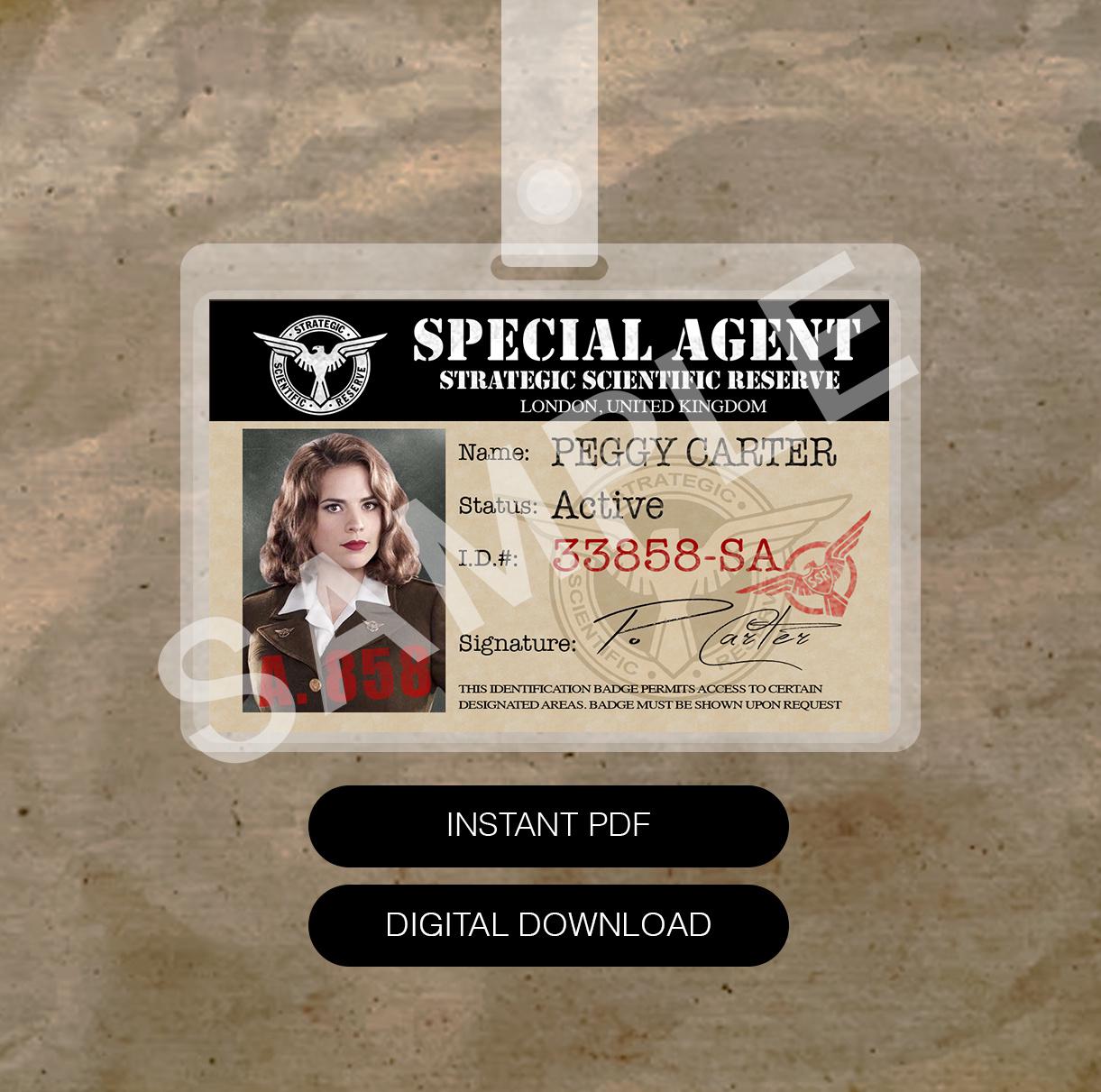 1 PAIRE D'INSIGNES À REVERS COL AMÉRICAIN AGENT PEGGY CARTER CAPTAIN SSR WINGS MI6 | eBay