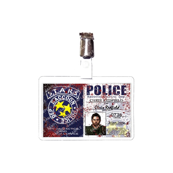 Raccoon City Police Badge - Etsy