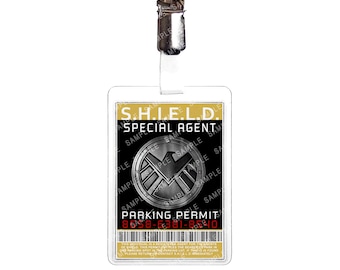 Marvel's Agents of Shield and Avengers ID Badges - Etsy
