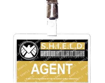 Les agents du S.H.I.E.L.D. - Réplique d'insigne d'accessoire unie, costume fantaisie, cosplay Comic Con, cadeau de bas d'halloween