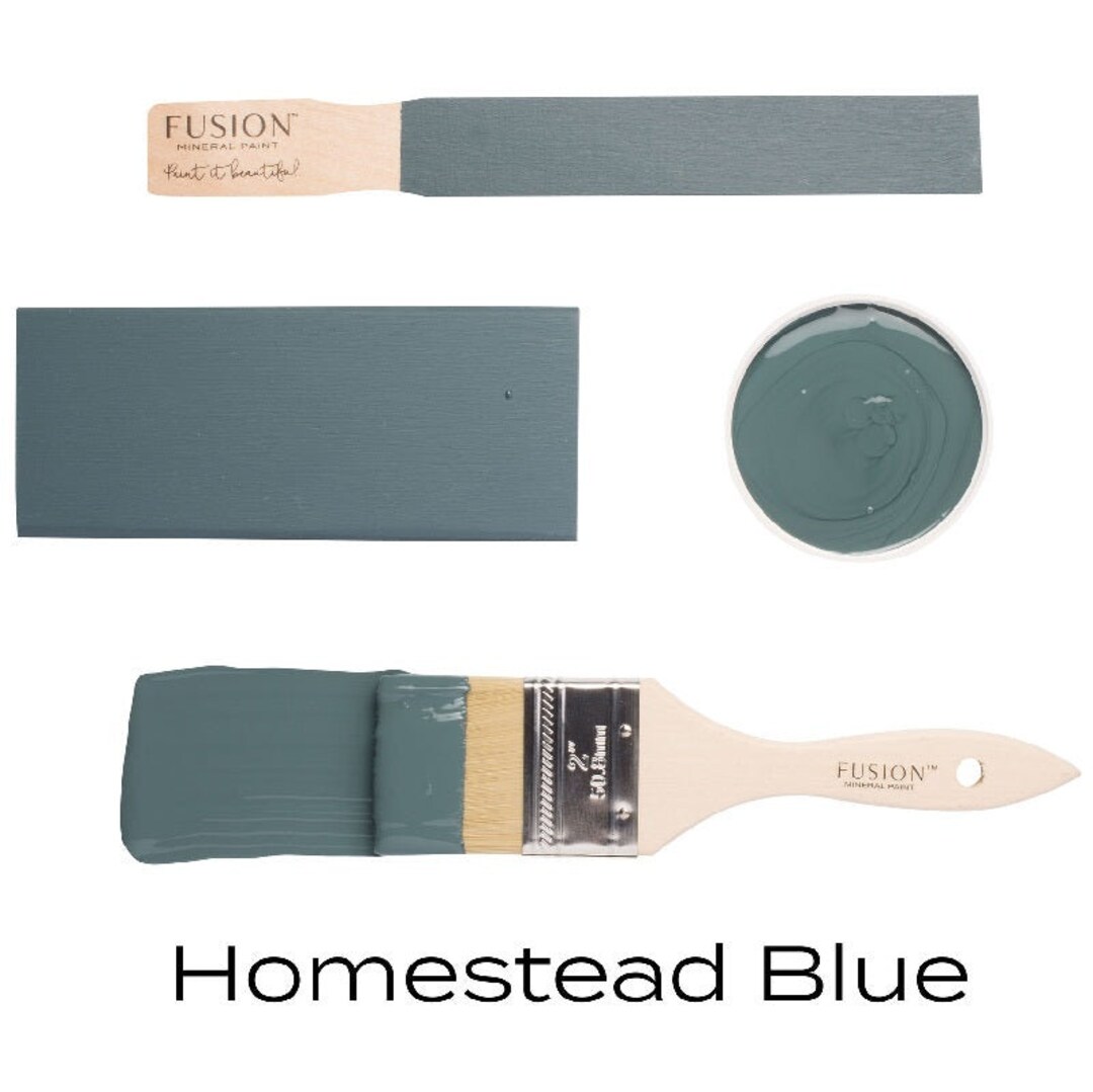 HOMESTEAD BLUE Fusion Mineral Paint Furniture Paint Etsy