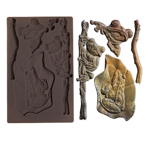 FROGGY MEADOW GREENS - Decor Mould - ReDesign with Prima
