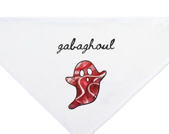 Gabaghoul hundbandana-tröja | Halloweenkostym, rolig halloweendräkt, hund-halloweendräkt